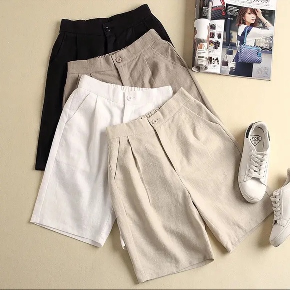 Linen Shorts - Picture 2 of 5